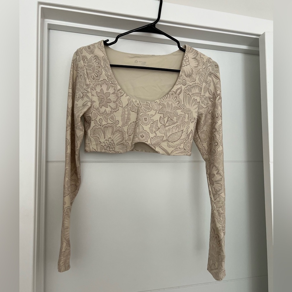Aerie cropped athletic shirt